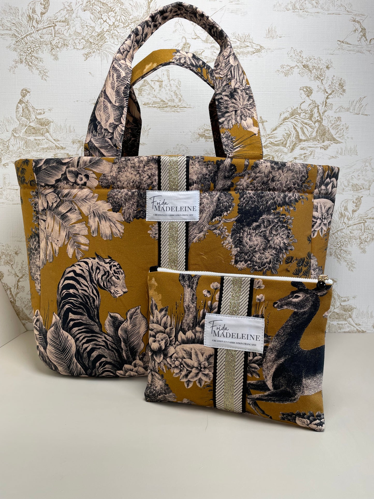 Pochette Jeannette Ocre