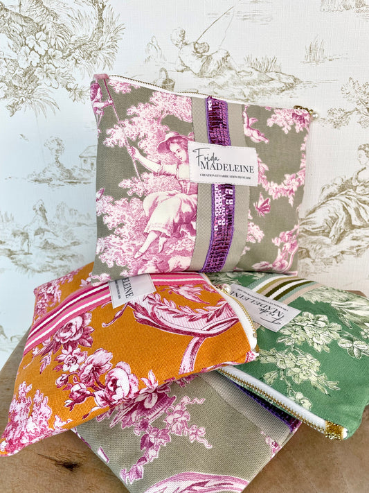 Pochettes Jeannette Vert Jardin