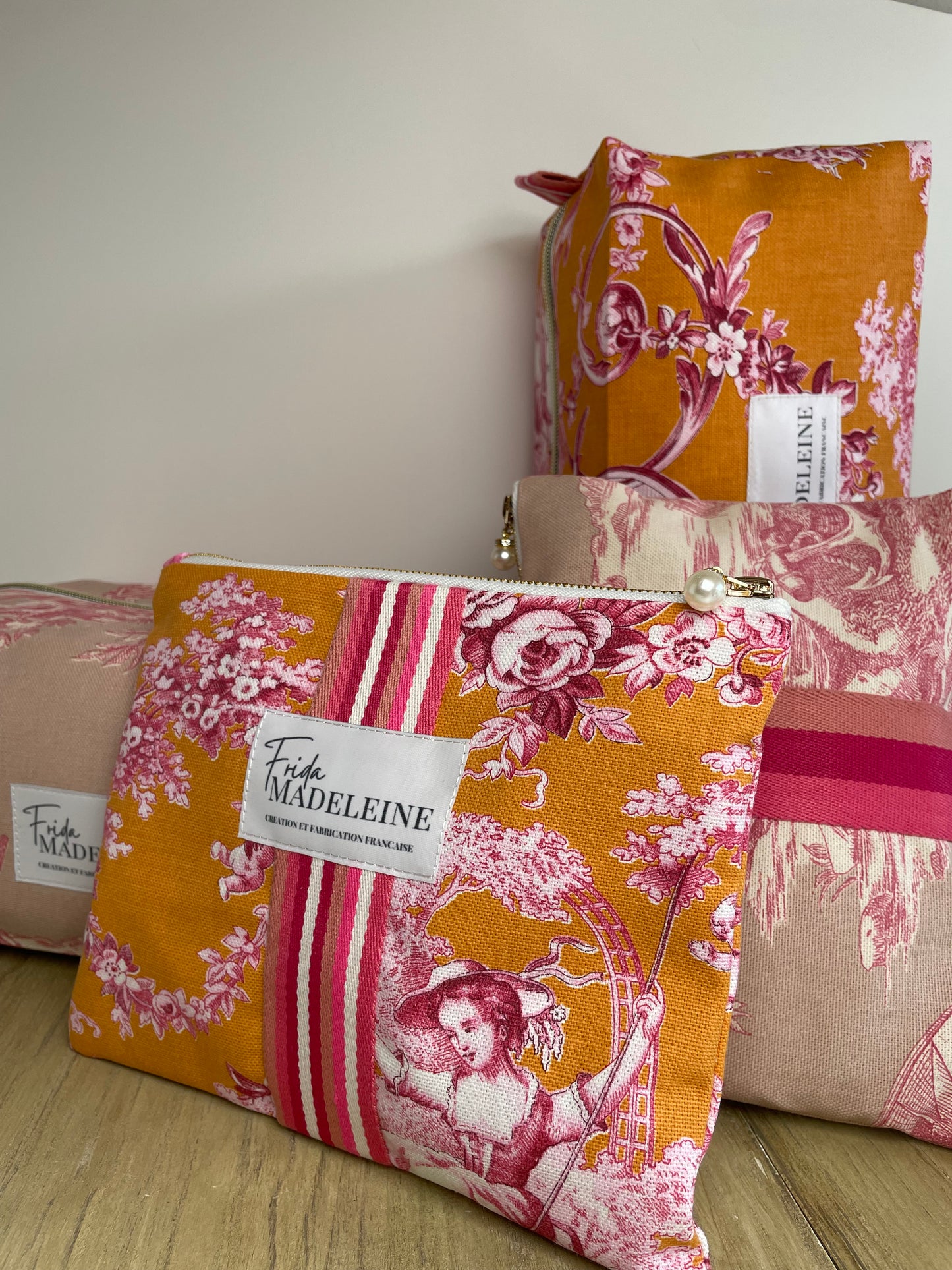 Pochettes Jeannette  Orange