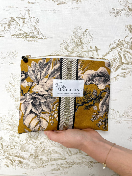 Pochette Jeannette Ocre