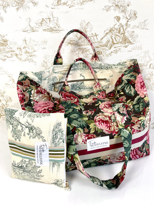 Pochettes Jeannette  Ecru et Vert