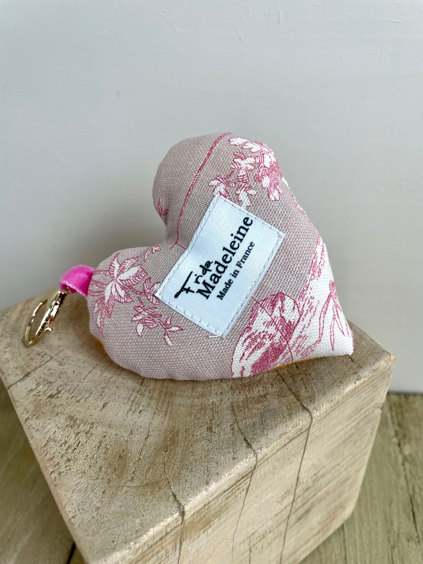 Porte-clés, bijoux de sac Coeur
