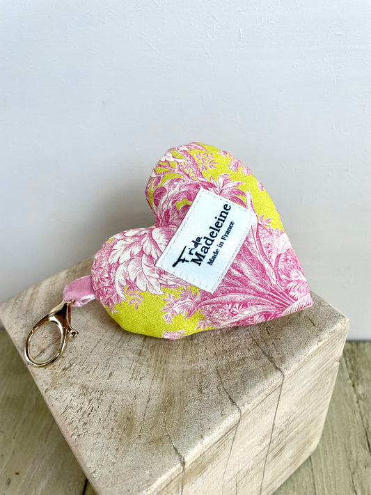 Porte-clés, bijoux de sac Coeur