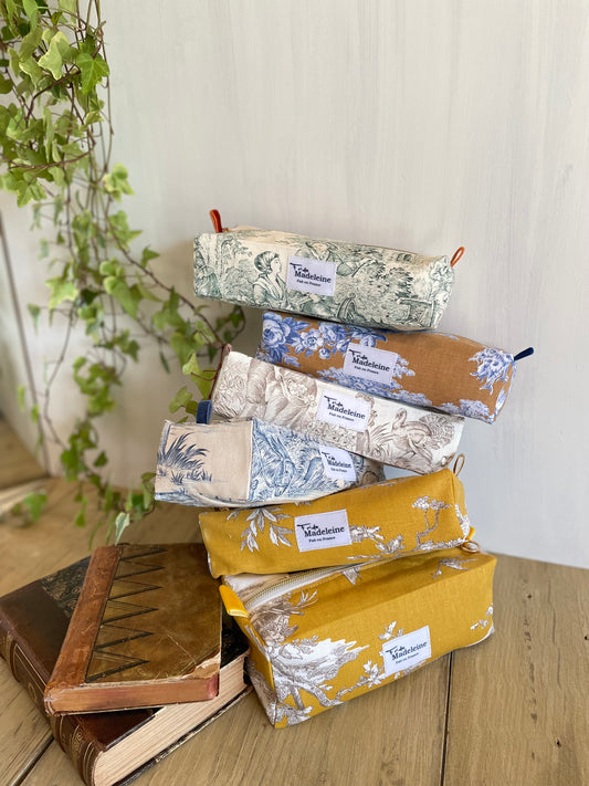 La petite trousse  en toile de Jouy
