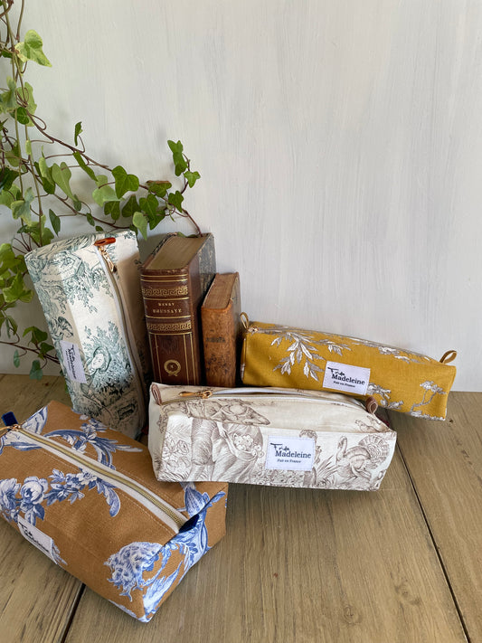La petite trousse  en toile de Jouy