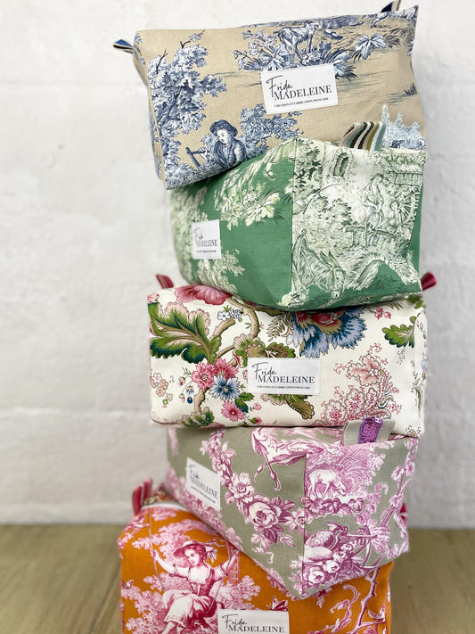 Trousse de toilette Muriel Fleurie